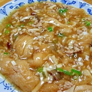 麻婆豆腐じゃないよ、麻婆麩です。